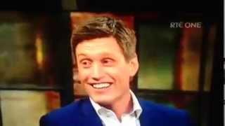 Ronan O'Gara with the greatest line in the history of the Late Late Show