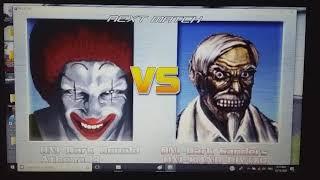 Dark Donald & Athena VS Dark Sanders & KANO DIVIZO (11p) MUGEN