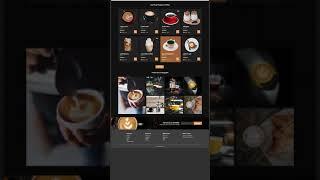 Café Coffee Products Adobe XD UI Kit