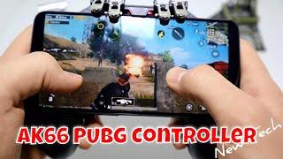 How to use AK66 PUBG Controller Six Finger Mobile Game Shooting Free Fire Key Button Gamepad