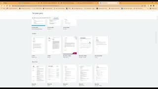 Using Google Docs Resume Templates
