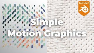 Easy Motion Graphics Setup with Geometry Nodes | Bouncing Rays