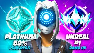 Platinum To Unreal Speedrun (Fortnite Ranked)