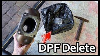 How To Gut & Remove A DPF The Easy Way!