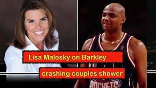 CHARLES BARKLEY crashes a couples shower (LISA MALOSKY tells the story)