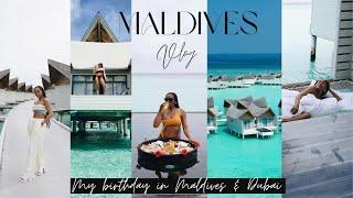 MY MALDIVES BIRTHDAY VLOG + A DUBAI TRIP | Movenpick Resort Kuredhivaru | MALDIVES 2022 | MELRWHITE