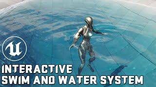 Interactive Swim and Water System 1.0.4 - Unreal Engine 5