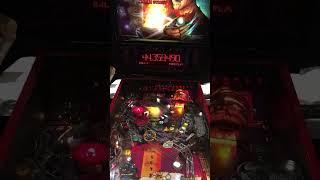 Ball Stuck playing "Freddy: A Nightmare On Elm Street" pinball