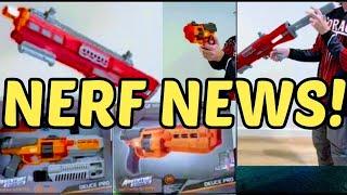 NERF NEWS!  Dart Zone DEUCE and DICTATOR! (A Pro grade revolver!?)