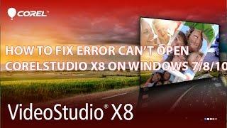 How to Fix another user is running corel videostudio on Windows 7/8/10