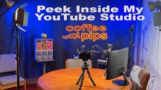 Check Out My YouTube Studio - Coffee with Pips YouTube Creator 2021