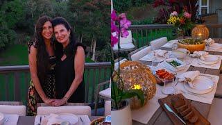 What I Ate Today  My Family is HERE! Our Thanks-LIVING Dinner & Holiday!  Raw Vegan 19+ Years