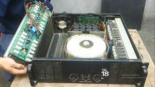 Revive the audio power amplifier  // Restore broken audio amplifier