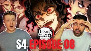 WOW! WE ARE SPEECHLESS! | Demon Slayer Season 4, Episode 8 | Reaction | 鬼滅の刃 | 柱稽古編