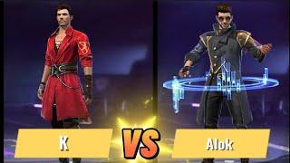 Alok vs k character ability Test high jumb Who is King of hp please comment