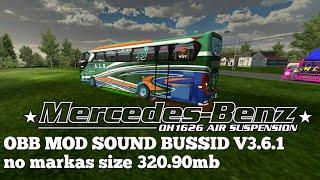 UPDATE OBB BUSSID V3.6.1 SOUND MERCY OH1626 TERBARU | GRAFICK HD REALISTIS | BUS SIMULATOR INDONESIA