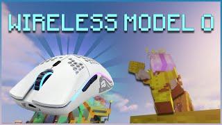 Bedwars With The Wireless MODEL O | Can It Drag Click?