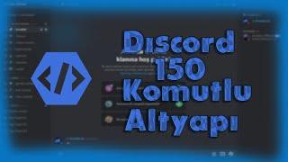 Discord 150 Komutlu Efsane Altyapı | Ücretsiz Altyapı