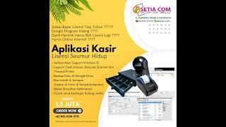 Aplikasi Kasir tanpa ribet bayar lisensi tiap tahun. Order WA 0852 6214 3721. All Indonesia