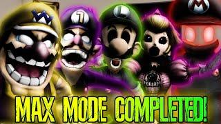 Five Nights At Wario's: The Twisted Timeline Gameplay | Max Mode Completed!