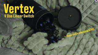 a premium switch for a budget price | Vertex V One Linear Switch Review and Sound Test