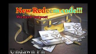 Undawn - New redeem code!! Ravenclashing Rewards