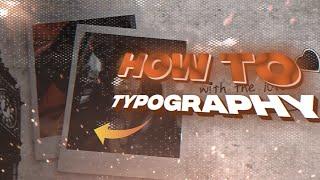 Tutorial PMV Typography Style | Alight Motion