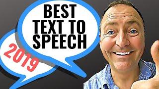 Best Text to Speech Online Software 2020