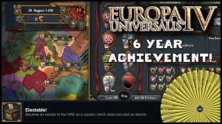 Electable Achievement in 6 Years! - EU4 Completionist #8