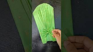 How to Make Puff Sleeves Design on Lining Suit  | Bow Sleeves Design #shorts #needlegirl