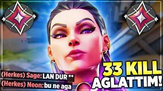 İMMOLARI İPE DİZDİM!! REYNAMLA 33 VURDUM AĞLADILAR! TRYHARD REYNA OYNANIŞ | Rasherino Valorant