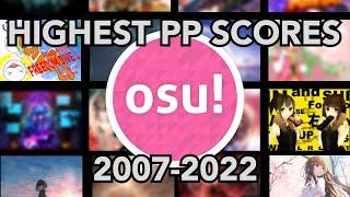 osu! Highest PP Scores of EVERY MONTH