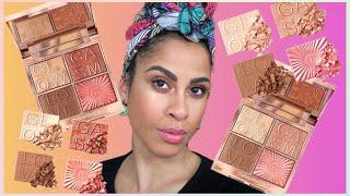 CHARLOTTE TILBURY GLOWGASM FACE PALETTES | REVIEW, DEMO + SWATCHES | kinkysweat