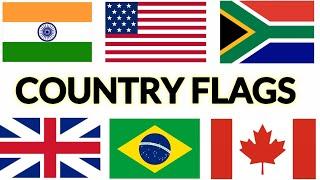 Flags of the world | Country flags of the world | World flags | learn country flags | #countryflags