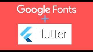 How to use google fonts in flutter app | Android App | IOS App