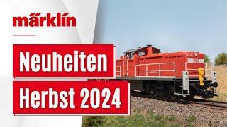 Märklin Herbst-Neuheiten 2024 / Modelle von Märklin, Trix und LGB