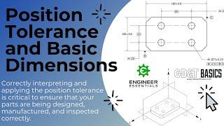 Position Tolerances and Basic Dimensions