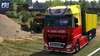 [ETS2. V1.36]...PDT...Daf XF Euro 6 Reworked v 3.2 by Schumi *Best Mod*