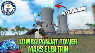 REBUTAN DIAMOND!! LOMBA PANJAT TOWER MARS ELEKTRIK DENGAN ES KEPAL