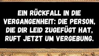 Ein Rückfall in die Vergangenheit: Die Person, die dir Leid zugefügt hat, ruft jetzt um Vergebung