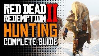 Red Dead Redemption 2 Complete Guide to Hunting: Perfect Pelts,, Legendary Animals & Secret Items!