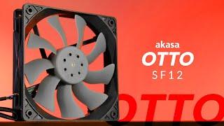 Akasa Otto SF12 - the INSANE Industrial WATERPROOF 120mm Fan