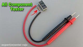 Helpfull Device for Home | All Components tester | Using One Resistor | Led voltage tester