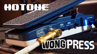 Hotone Wong Press Cory Wong Volume Wah Expression Pedal