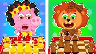 Liam Family USA | Rich Chess vs Broke Chess | Chess Queen | Family Kids Cartoons