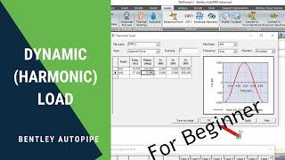 Tutorial Bentley AutoPIPE - Dynamic (Harmonic) Load Simulation