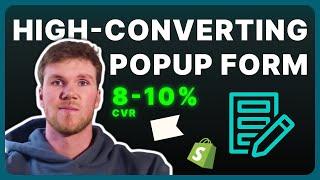 How To Create A High Converting PopUp Form In Klaviyo [UPDATED 2024]