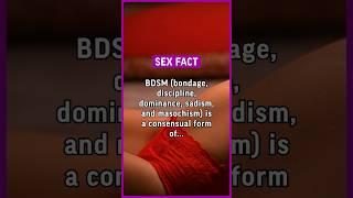 BDSM (bondage, discipline, sadism, and masochism) is a consensual form of… #facts #psychology #sex