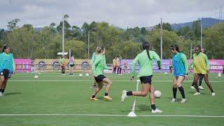 #FútbolFemenino Entrenamiento Verdolaga previo al #ClásicoPaisa #LigaFemeninaBetPlayDimayor 2023