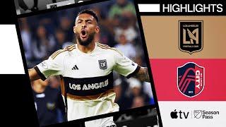 LAFC vs. St. Louis CITY SC | Denis Bouanga Golazo!| Full Match Highlights